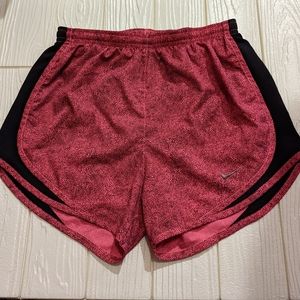 Nike Dri-Fit Pink and Black Shorts